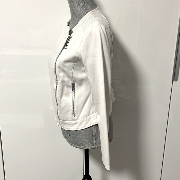 SUKO JEANS Moto Biker Jacket Stretch, Size M - Picture 4 of 10